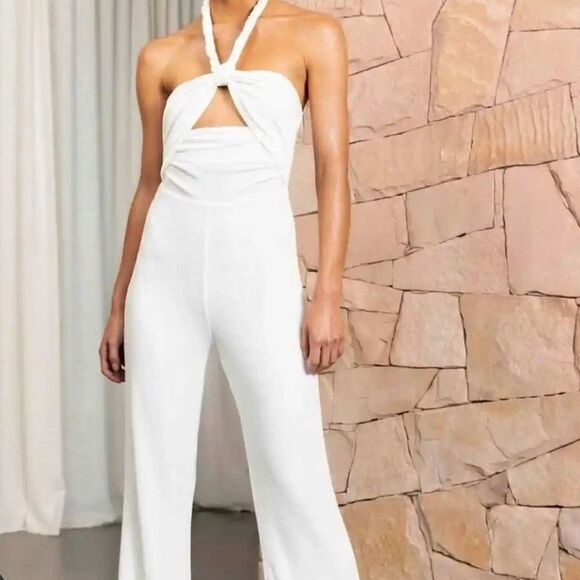 MISHA white jumpsuit - Picture 3 of 5